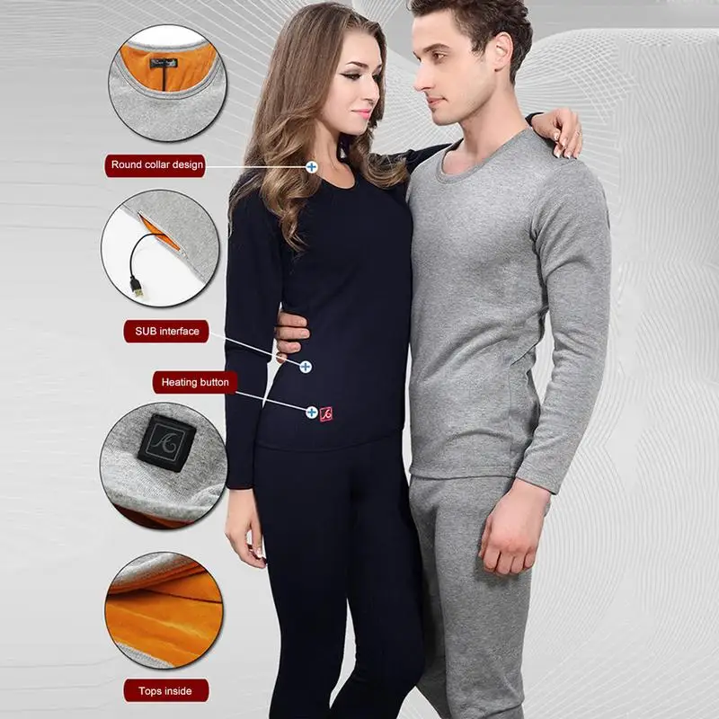 Electric Heating Thermal Underwear Heating Blouse USB Intelligent Temperature Control Bottoming Shirt Electric Heating Clothes
Electric Heating Thermal Underwear Heating Blouse USB Intelligent Temperature Control Bottoming Shirt Electric Heating Clothes