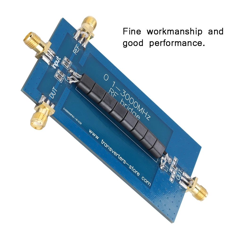 RF SWR Reflection Bridge 0.1-3000 MHZ Standing Wave Bridge Standing Wave Ratio Bridge NEW
RF SWR Reflection Bridge 0.1-3000 MHZ Standing Wave Bridge Standing Wave Ratio Bridge NEW
