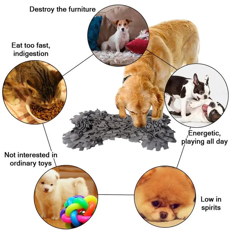 Новые Pet подстилка для тренировки нюха ПЭТ обучающий коврик собак Amazon зоотовары