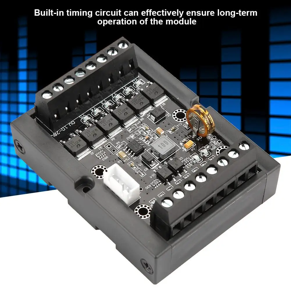 1 pcs Relay Delay Module PLC Industrial Control Board FX1N-14MT Programmable Relay Delay Module with Shell
1 pcs Relay Delay Module PLC Industrial Control Board FX1N-14MT Programmable Relay Delay Module with Shell