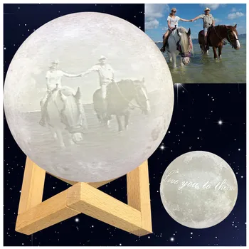 Customized Personality 3D Printing Moon Night Light USB Charging Night Lamp Touch Novelty Home Decor Creative Gift
Customized Personality 3D Printing Moon Night Light USB Charging Night Lamp Touch Novelty Home Decor Creative Gift