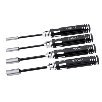 RC Model Tool 4PCS Hex Screw Drivers Hex Nut Socket Wrench Sleeve Wheel Spanner 4.0/5.5/7.0/8.0mm for Daily Making Manual and
RC Model Tool 4PCS Hex Screw Drivers Hex Nut Socket Wrench Sleeve Wheel Spanner 4.0/5.5/7.0/8.0mm for Daily Making Manual and