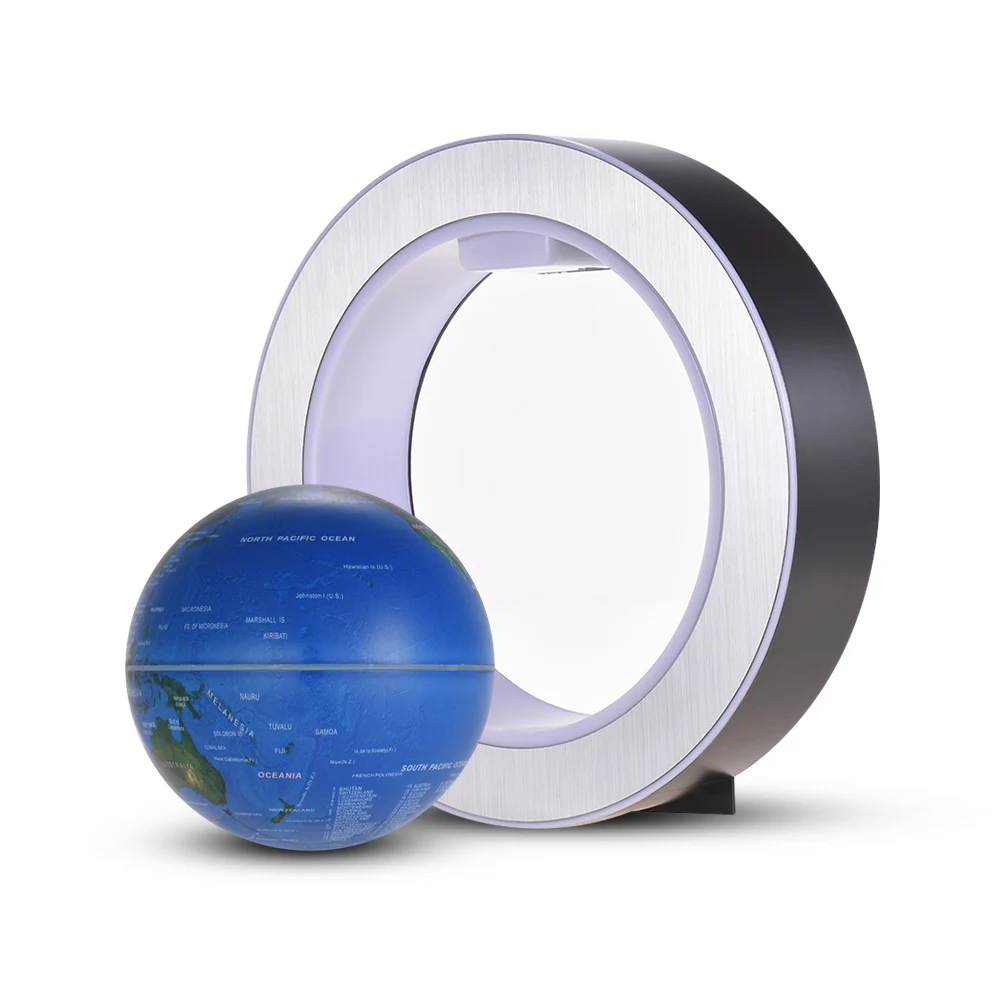 6 Inch Magnetic Levitation Globe Lighting Blue Earth Globe with LED Color Light Circular Base for Children Educational Gift
6 Inch Magnetic Levitation Globe Lighting Blue Earth Globe with LED Color Light Circular Base for Children Educational Gift