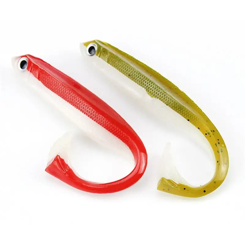 T Tail Manual Soft Fishing Bait Two-color Design Road Bait Outdoor Fishing Bionic Bait Three-dimensional Fish Scale
T Tail Manual Soft Fishing Bait Two-color Design Road Bait Outdoor Fishing Bionic Bait Three-dimensional Fish Scale
