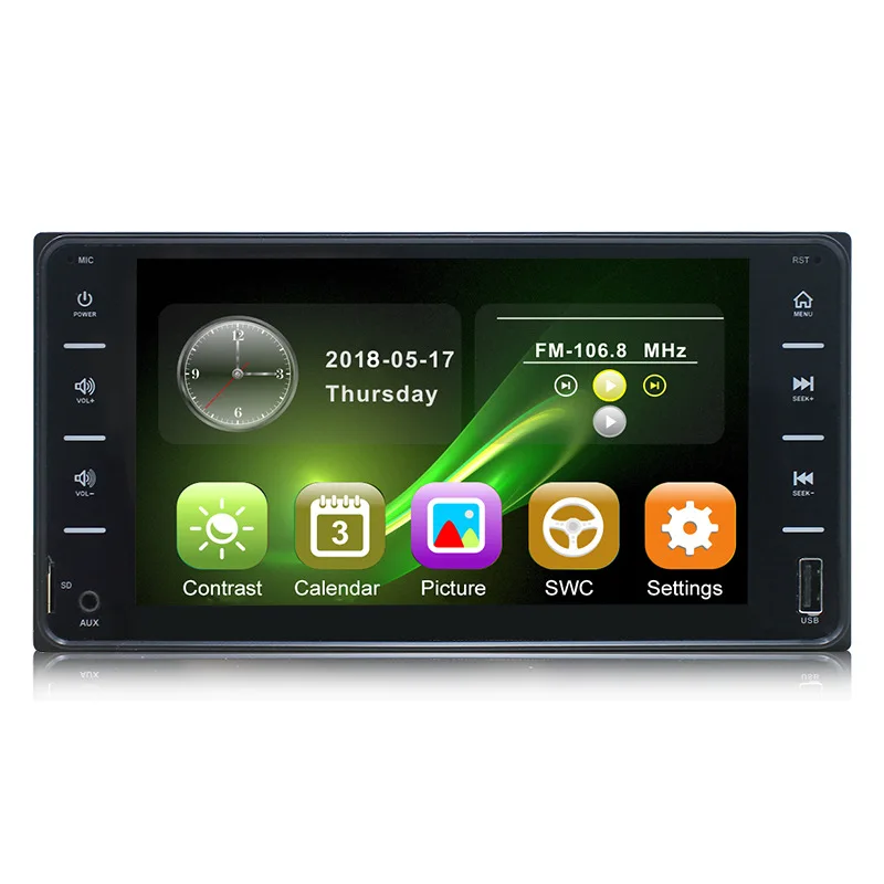 Autoradio MP3 MP5 Touch Screen Auto Radio Support Rear View Camera 1 Din Car Radio 7" Bluetooth Stereo Multimedia Player
Autoradio MP3 MP5 Touch Screen Auto Radio Support Rear View Camera 1 Din Car Radio 7" Bluetooth Stereo Multimedia Player