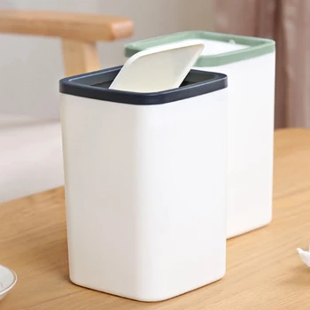 NHBR-Waste Bin Small Trash Can Mini Desktop Ashcan Tabletop Trashbox For Desk Car Trash Bin Gray
NHBR-Waste Bin Small Trash Can Mini Desktop Ashcan Tabletop Trashbox For Desk Car Trash Bin Gray