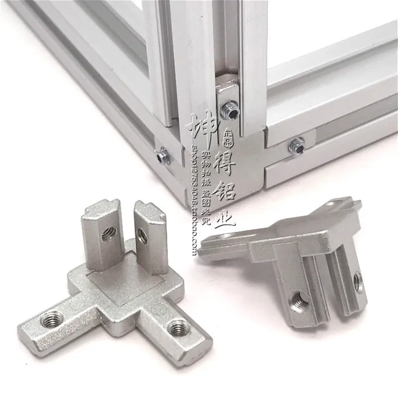 4PCS 2020 3030 4040 Aluminum Profile Three-dimensional Right-angled End Corner Connectors Bracket Match with screws
4PCS 2020 3030 4040 Aluminum Profile Three-dimensional Right-angled End Corner Connectors Bracket Match with screws