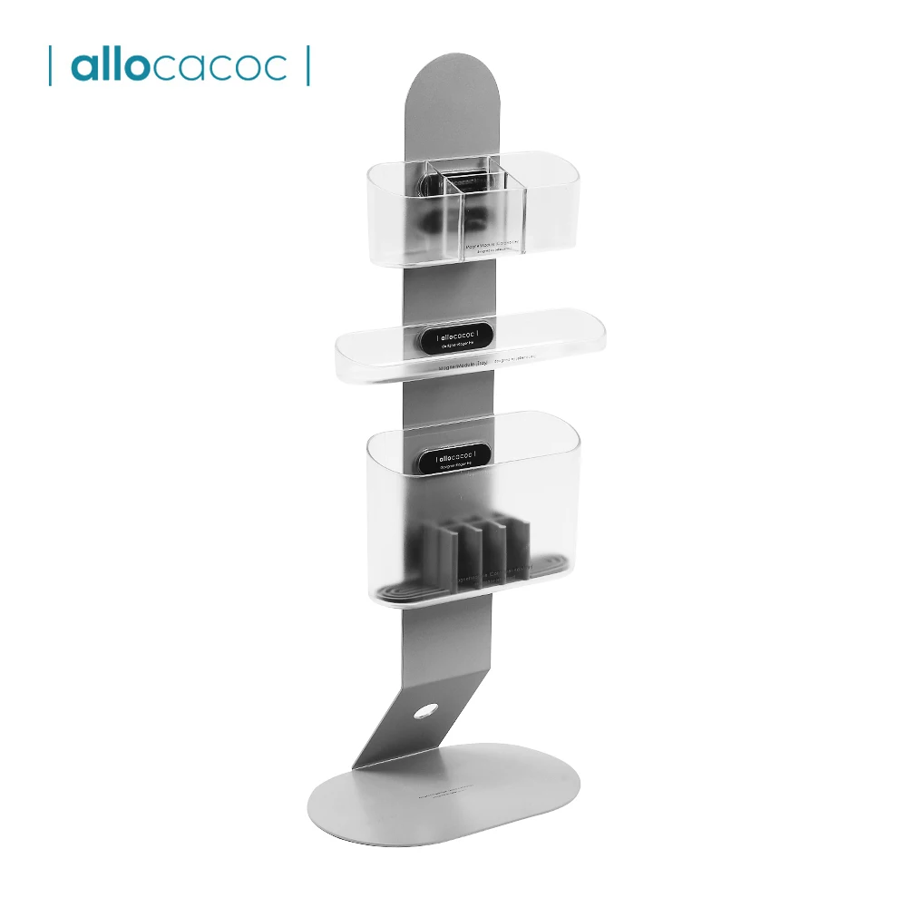 Xiaomi Allocacoc Modular Magnetic Desktop Organizer Stand Storage Rack Three Magnetic Module Shelf Home Organizer Towel
Xiaomi Allocacoc Modular Magnetic Desktop Organizer Stand Storage Rack Three Magnetic Module Shelf Home Organizer Towel