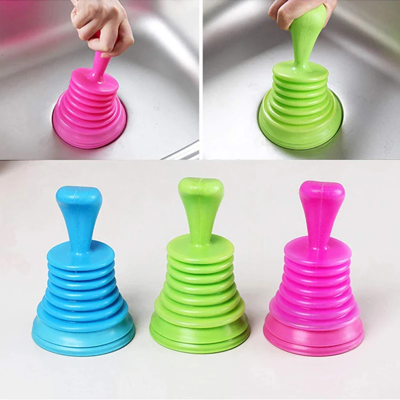 Drain Cleaners Toilet Plungers Household Powerful Sink Drain Pipe Pipeline Dredge Suction Cup for Kitchen Home Clean Tools
Drain Cleaners Toilet Plungers Household Powerful Sink Drain Pipe Pipeline Dredge Suction Cup for Kitchen Home Clean Tools