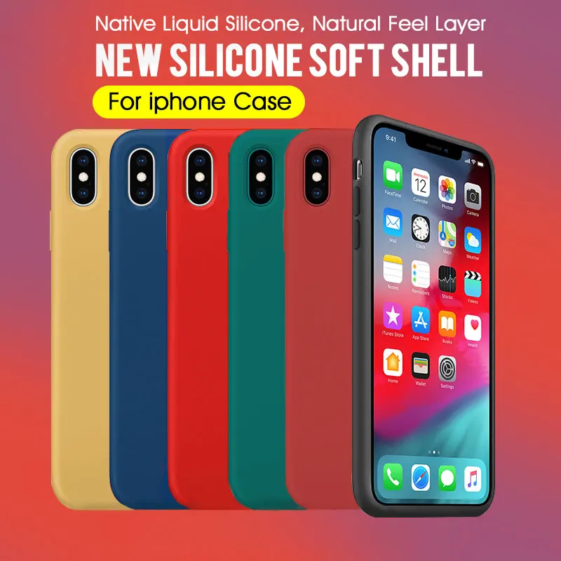 Silicone protective case On For iPhone 7 6 8 6S Plus Candy color Case For iPhone X Max Xs Xr Case Shockproof TPU phone case Bag
Silicone protective case On For iPhone 7 6 8 6S Plus Candy color Case For iPhone X Max Xs Xr Case Shockproof TPU phone case Bag