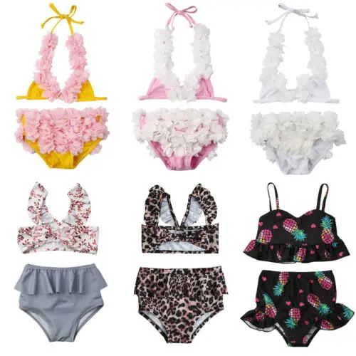 1-5T Kids Girl High Waist Leopard Print Swimming Bikini Costume Swimwear Swimsuit Beachwear Summer Clothes Set 2PCS
1-5T Kids Girl High Waist Leopard Print Swimming Bikini Costume Swimwear Swimsuit Beachwear Summer Clothes Set 2PCS