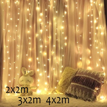 3x1/3x2/4x2m Led Icicle String Lights Christmas Xmas Fairy Lights Outdoor Home For Wedding/party/curtain/garden Decoration 
3x1/3x2/4x2m Led Icicle String Lights Christmas Xmas Fairy Lights Outdoor Home For Wedding/party/curtain/garden Decoration