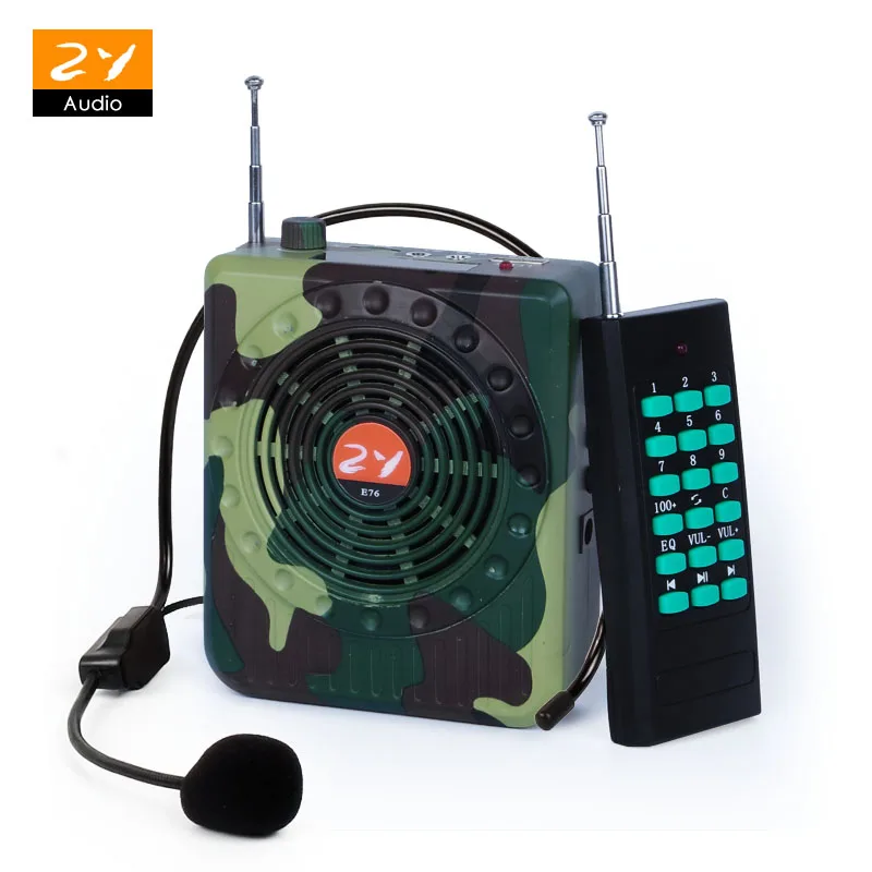 Portable Voice Amplifier Megaphone Clip With FM Radio MP3 TF USB Microphone 600M Remote Control For Tour Guide Teacher Speech
Portable Voice Amplifier Megaphone Clip With FM Radio MP3 TF USB Microphone 600M Remote Control For Tour Guide Teacher Speech