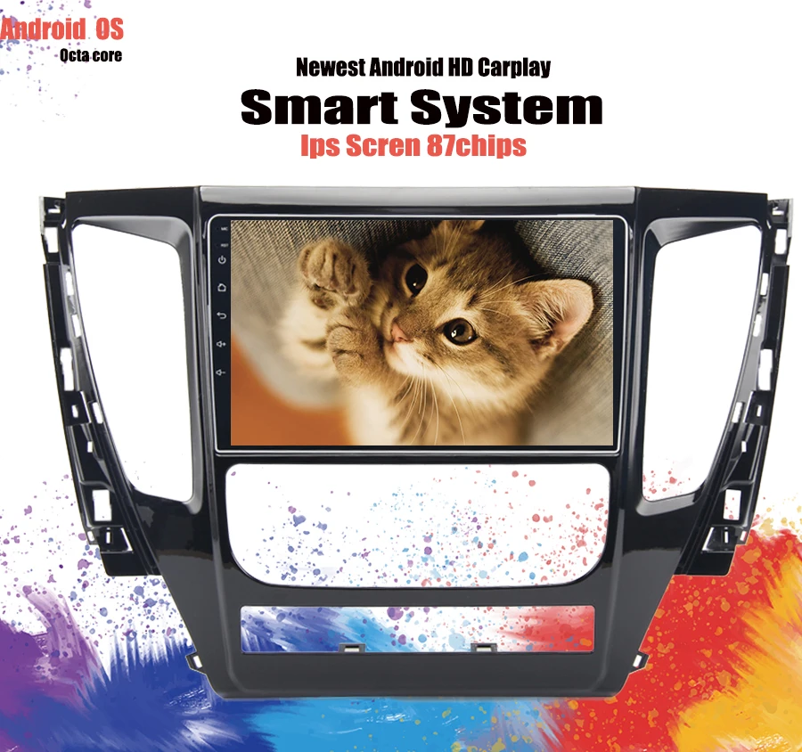 9 inch Android 9.1 car dvd gps navigation For Mitsubishi Pajero sport 2016 2017 2018 multimedia radio dvd Cassette 4+64GB system
9 inch Android 9.1 car dvd gps navigation For Mitsubishi Pajero sport 2016 2017 2018 multimedia radio dvd Cassette 4+64GB system