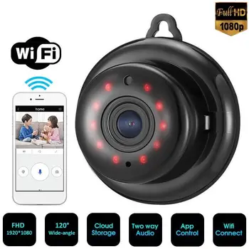 1080P Mini Wireless Security Viewer Camera Night Vision IP With Wide Angle Viewing And Motion Detection Camera With US / EU Plug
1080P Mini Wireless Security Viewer Camera Night Vision IP With Wide Angle Viewing And Motion Detection Camera With US / EU Plug