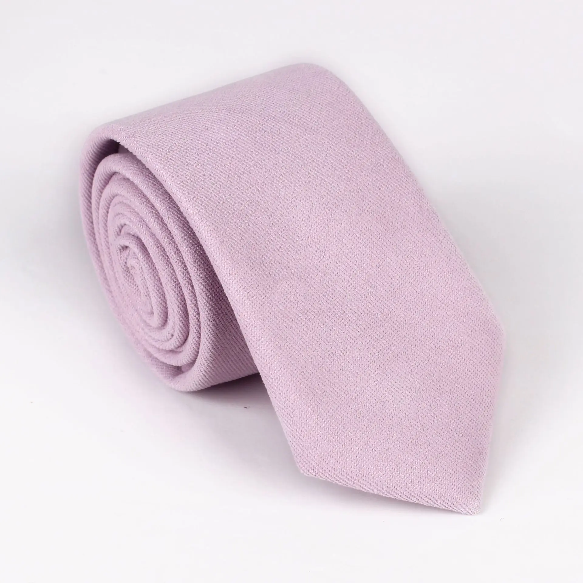2019 new casual tie Pure color narrow version 6.5cm suede candy macaron monochrome men and women with the same ties | Аксессуары для