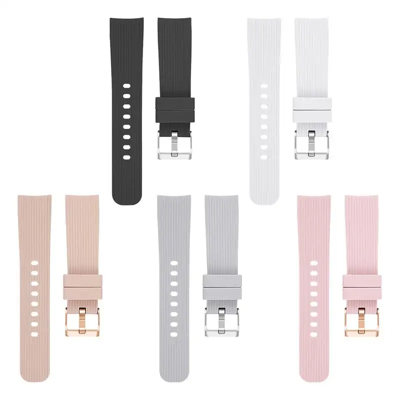 New 20mm Soft Silicone Smart Watch Wrist Band Sport Band Replacement Strap With Pin For Samsung Galaxy Watch Active Watch Bands
New 20mm Soft Silicone Smart Watch Wrist Band Sport Band Replacement Strap With Pin For Samsung Galaxy Watch Active Watch Bands