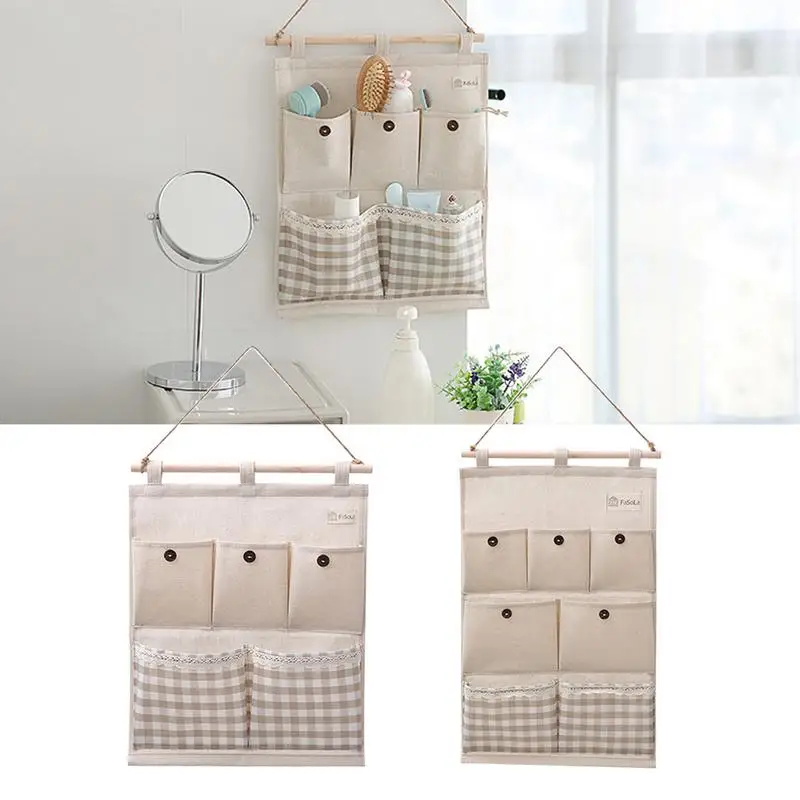 Hanging Organizer Cotton Waterproof Wall Multi - Layer Hanging Storage Bag Dormitory Door Bathroom Home Decoration
Hanging Organizer Cotton Waterproof Wall Multi - Layer Hanging Storage Bag Dormitory Door Bathroom Home Decoration