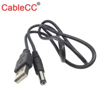 10pcs/lot CY 80cm USB 2.0 A Type Male to 5.5 x 2.5mm DC 5V Power Plug Barrel Connector Charge Cable
10pcs/lot CY 80cm USB 2.0 A Type Male to 5.5 x 2.5mm DC 5V Power Plug Barrel Connector Charge Cable