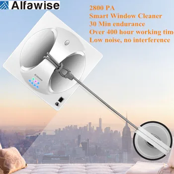 Alfawise 2800PA Automatic Remote Control Smart Window Cleaning Robot Magnetic Vacuum Cleaner Anti-Slip Washing Glass Machine LCD
Alfawise 2800PA Automatic Remote Control Smart Window Cleaning Robot Magnetic Vacuum Cleaner Anti-Slip Washing Glass Machine LCD