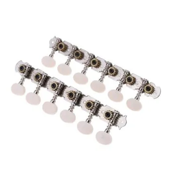 12-String Classical Silver Guitar Strings Tuning Machine Heads Keys Pegs 1 Set 2pcs Tuner Guitar Parts and Accessories 
12-String Classical Silver Guitar Strings Tuning Machine Heads Keys Pegs 1 Set 2pcs Tuner Guitar Parts and Accessories