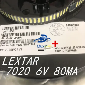 500PCS Lextar LED Backlight 1W 7020 6V Cool white 80LM LCD Backlight for TV TV Application
500PCS Lextar LED Backlight 1W 7020 6V Cool white 80LM LCD Backlight for TV TV Application