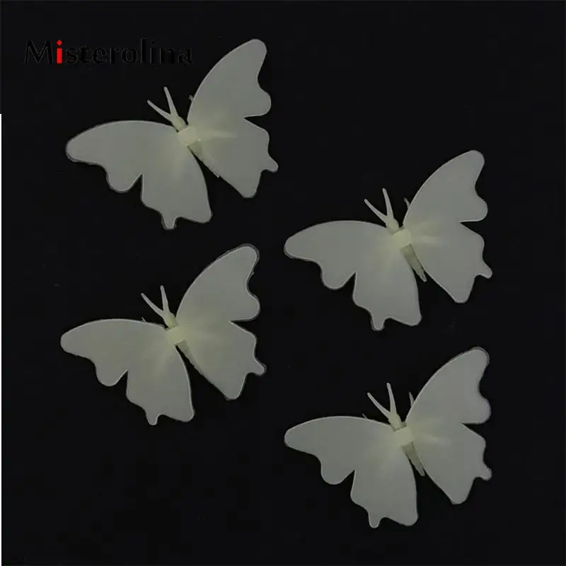 Misterolina 4PCS Butterfly Wall Stickers Glow in Dark Wall Decals Art Graphics Glow Dark Luminous Paste Ceiling Wall Decoration
Misterolina 4PCS Butterfly Wall Stickers Glow in Dark Wall Decals Art Graphics Glow Dark Luminous Paste Ceiling Wall Decoration