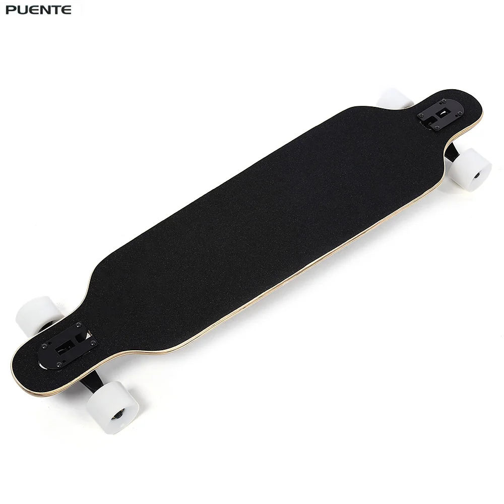 PUENTE Professional Skateboard Four Wheel Roller Scooter Aluminum Alloy Long Skate Board Nine-Layer Canadian Maple Skateboard
PUENTE Professional Skateboard Four Wheel Roller Scooter Aluminum Alloy Long Skate Board Nine-Layer Canadian Maple Skateboard
