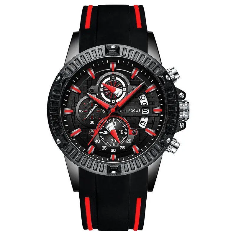 EastVita Luxury Men Chronograph Analog Quartz Waterproof Silicone Strap Sport Watch Wristwatch Ornament
EastVita Luxury Men Chronograph Analog Quartz Waterproof Silicone Strap Sport Watch Wristwatch Ornament