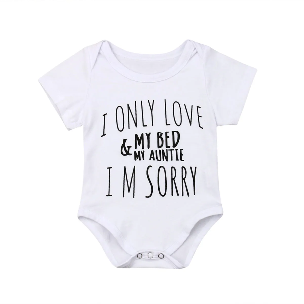0-18M Kid Newborn Clothes Baby Girl Boy LOVE MY AUNTIE Bodysuit Short Sleeve Jumper Sunsuit Outfits
0-18M Kid Newborn Clothes Baby Girl Boy LOVE MY AUNTIE Bodysuit Short Sleeve Jumper Sunsuit Outfits