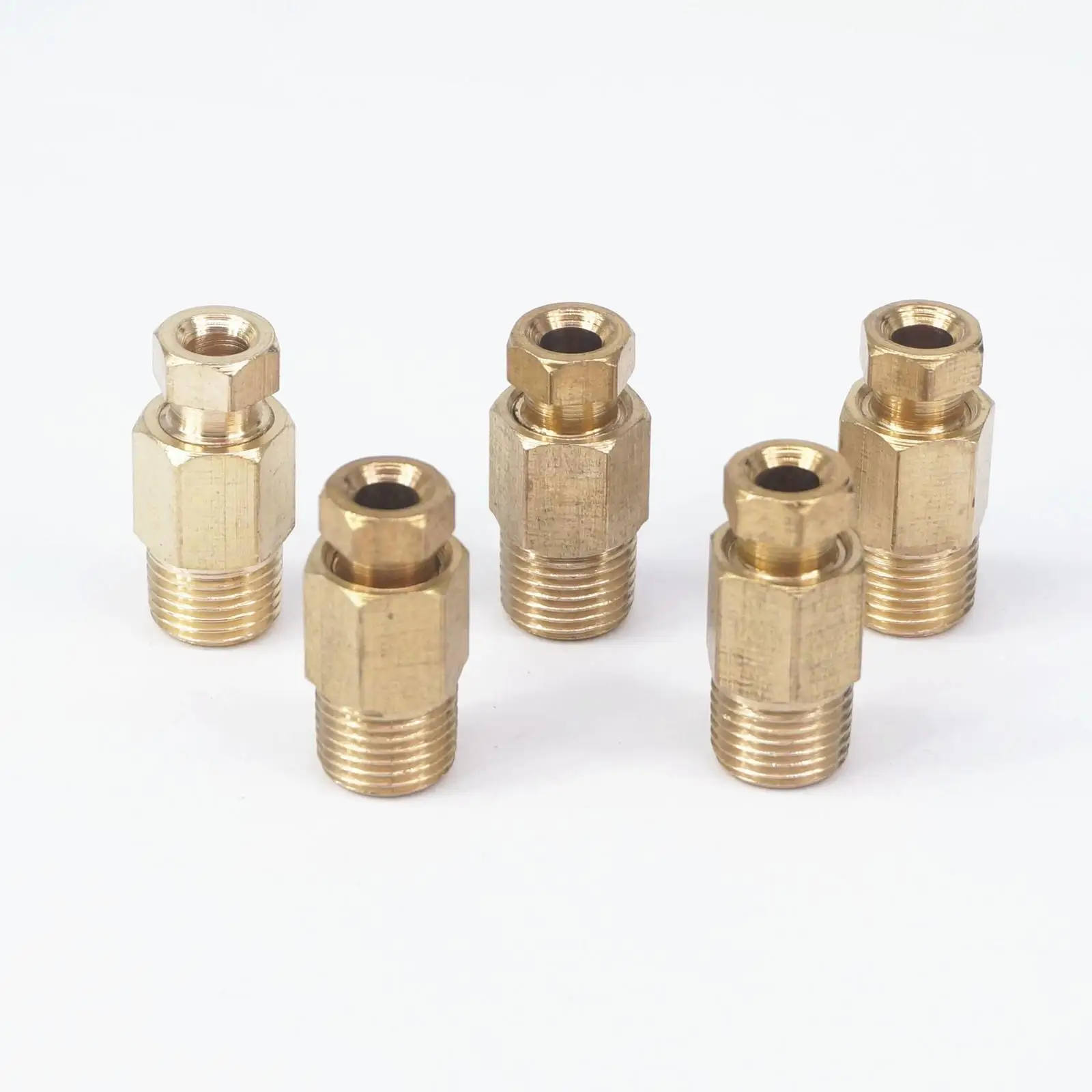 1/8" BSPP Male Thread x 4mm OD Tube Brass Connector Machine Tool Oil Filter Canister Adapter Pipe fitting For Lube Tubing
1/8" BSPP Male Thread x 4mm OD Tube Brass Connector Machine Tool Oil Filter Canister Adapter Pipe fitting For Lube Tubing