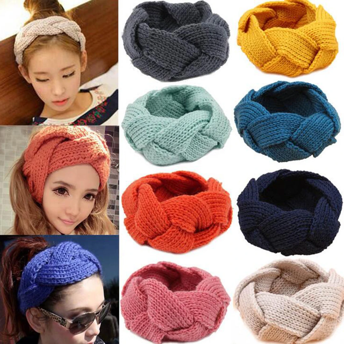 Girls Soft Knitted Fabric Headband Female Wool Winter Warm Turban Hair Accessories for Women Crochet Head Wrap Stretch Headdress
Girls Soft Knitted Fabric Headband Female Wool Winter Warm Turban Hair Accessories for Women Crochet Head Wrap Stretch Headdress