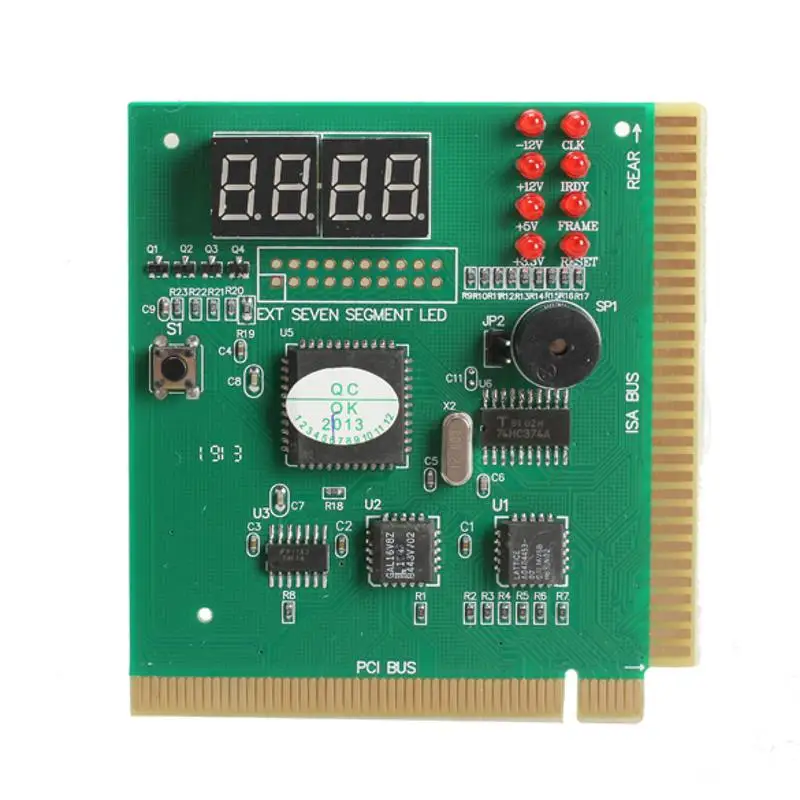 4-Digit LCD Display PC Analyzer Diagnostic Card Motherboard Post Tester Computer Analysis PCI Card Networking Memory cpu
4-Digit LCD Display PC Analyzer Diagnostic Card Motherboard Post Tester Computer Analysis PCI Card Networking Memory cpu