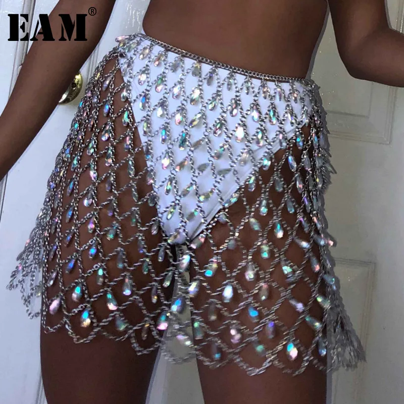 WKOUD EAM 2019 New Spring Fashion Personality Sexy Magic Color Hollow Out Patchwork Shiny Crystal Pendant Skirt SC695
WKOUD EAM 2019 New Spring Fashion Personality Sexy Magic Color Hollow Out Patchwork Shiny Crystal Pendant Skirt SC695