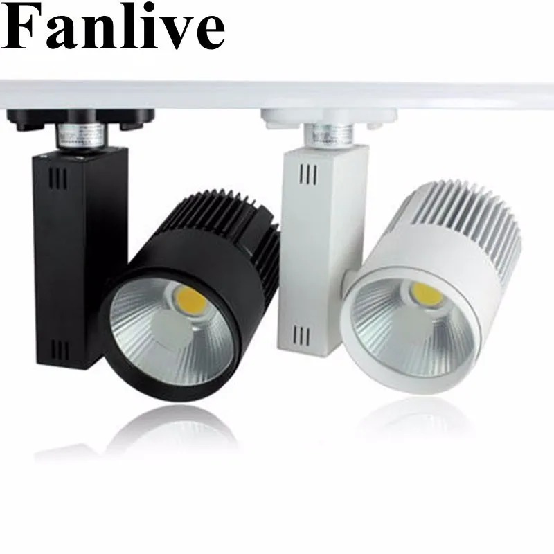 Fanlive LED Track Lights 40W COB 130-140lm/W Rail Light Lamps Spotlight Commercial Shoe Clothes Store Shop Indoor Lighting
Fanlive LED Track Lights 40W COB 130-140lm/W Rail Light Lamps Spotlight Commercial Shoe Clothes Store Shop Indoor Lighting