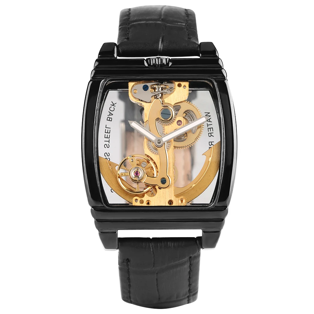 Mechanical Watch All Hollow Out Automatic Self-Winding Genuine Leather Watch Band Mechanical Perfect Gift For Family Or Friends.
Mechanical Watch All Hollow Out Automatic Self-Winding Genuine Leather Watch Band Mechanical Perfect Gift For Family Or Friends.