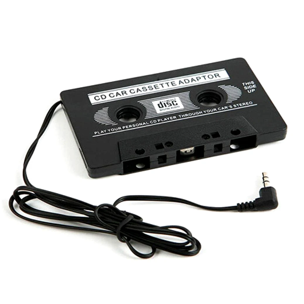 Фото FFYY-3.5mm AUX автомобильная аудио Кассетная лента адаптер передатчики для MP3 IPod CD MD iPhone