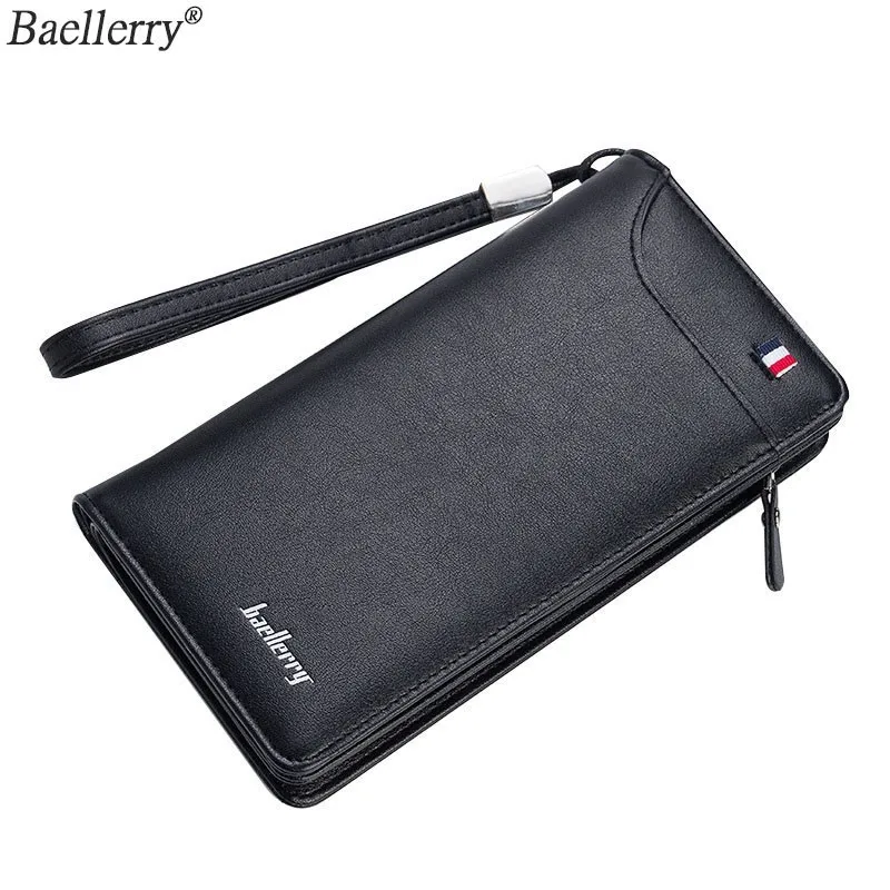 Zipper Wallet Men Leather Coin Pocket Business Hand Clutch Bag Male Long Wallet Black Luxury Brand Organizer Clutch Bag
Zipper Wallet Men Leather Coin Pocket Business Hand Clutch Bag Male Long Wallet Black Luxury Brand Organizer Clutch Bag