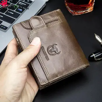 Fashion Mini Men's Leather Money Clip Wallet Pocket Purse With Metal Clamp Man Slim Credit Card Bag ID Holder For Male
Fashion Mini Men's Leather Money Clip Wallet Pocket Purse With Metal Clamp Man Slim Credit Card Bag ID Holder For Male
