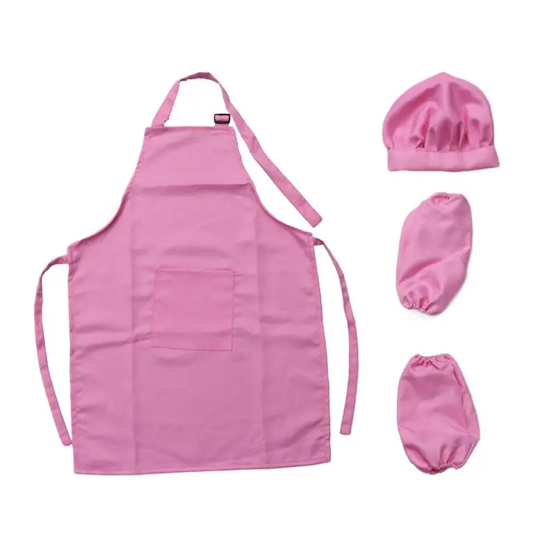3Pcs Chef Set Complete Kids Kitchen Gift Playset with Chefs Hat Apron Cooking Sleeve for Kids Cooking Play (Pink, L)
3Pcs Chef Set Complete Kids Kitchen Gift Playset with Chefs Hat Apron Cooking Sleeve for Kids Cooking Play (Pink, L)