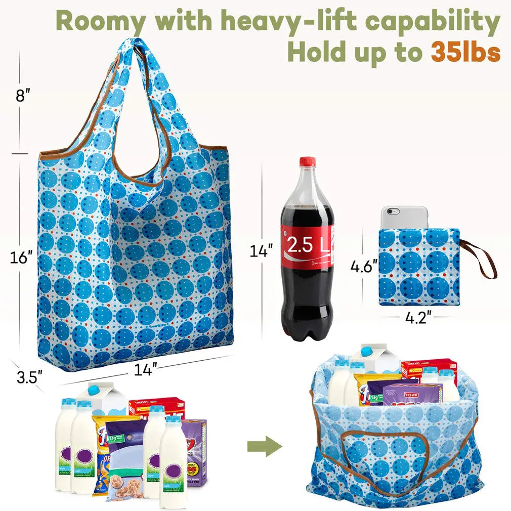 Foldable Shopping Bag Supermarket Handbag Large Totes Purse Travel Grocery Pouch New Folding Shopping Bag
Foldable Shopping Bag Supermarket Handbag Large Totes Purse Travel Grocery Pouch New Folding Shopping Bag