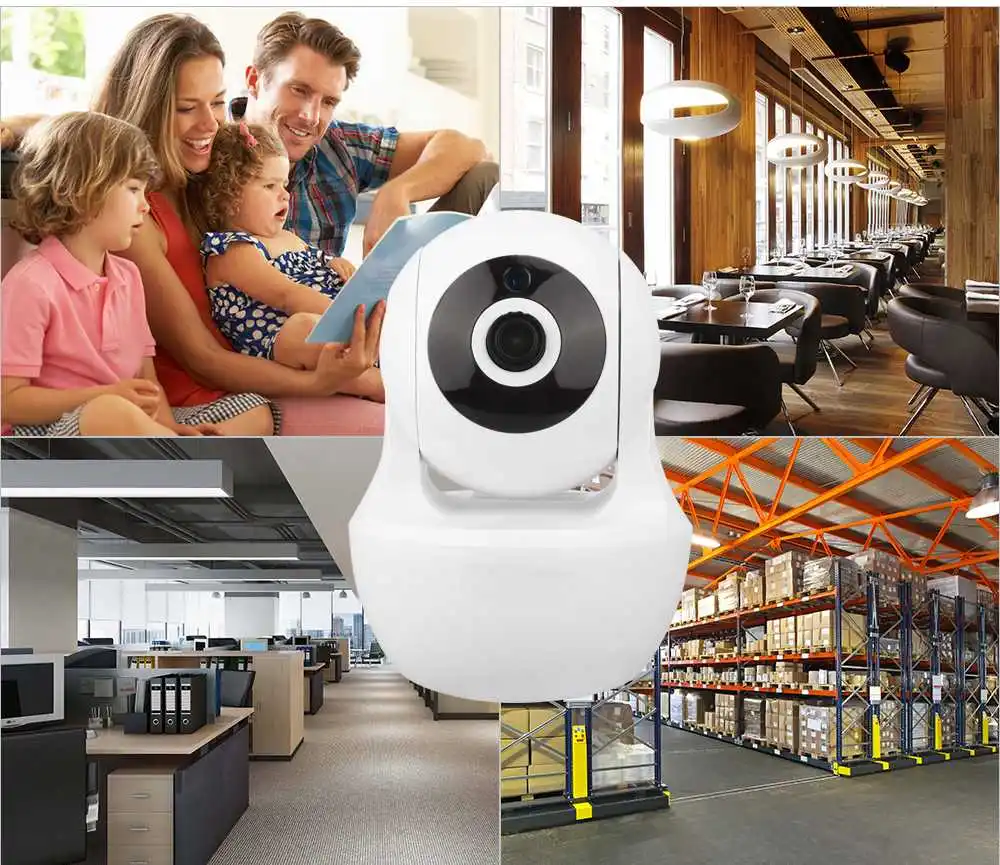 HD 1080P Wifi IP Camera PTZ Adjustment Night Vision Two Way Audio Motion Detect Home Security Surveillance CCTV Camera EU Plug
HD 1080P Wifi IP Camera PTZ Adjustment Night Vision Two Way Audio Motion Detect Home Security Surveillance CCTV Camera EU Plug