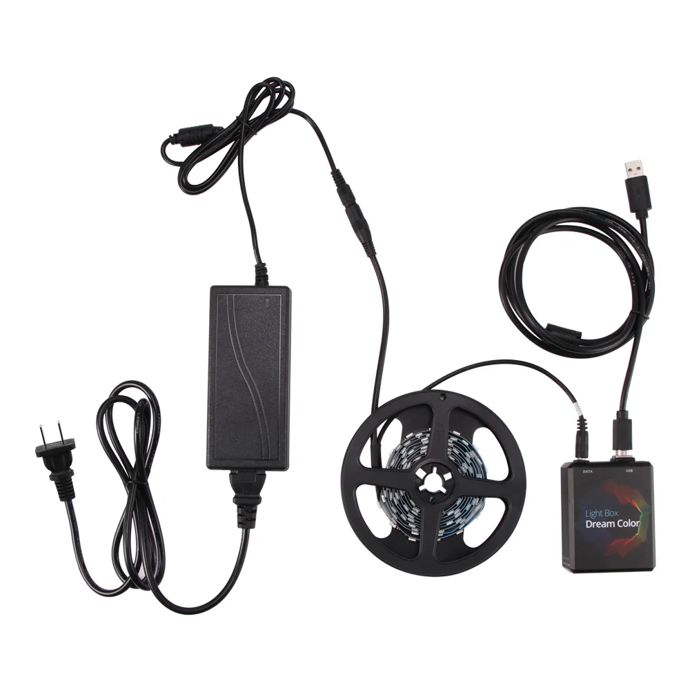 Ambient Lighting LED Strip Kit For HDTV Multi-Color RGB LED Backlight Strip Lighting Kit For Flat Screen TV LCD Desktop Monitors
Ambient Lighting LED Strip Kit For HDTV Multi-Color RGB LED Backlight Strip Lighting Kit For Flat Screen TV LCD Desktop Monitors