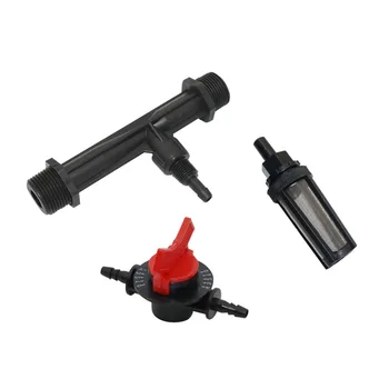 Irrigation Venturi Fertilizer Injector With 1/2, 3/4 Inch Male Thread, 4-speed Flow Control Valve, Water Filter Kit 1 Set
Irrigation Venturi Fertilizer Injector With 1/2, 3/4 Inch Male Thread, 4-speed Flow Control Valve, Water Filter Kit 1 Set