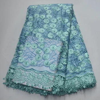 African french net lace fabric 2019 embroidered beaded Nigerian chemical guipure cord lace fabrics high quality for women dress
African french net lace fabric 2019 embroidered beaded Nigerian chemical guipure cord lace fabrics high quality for women dress