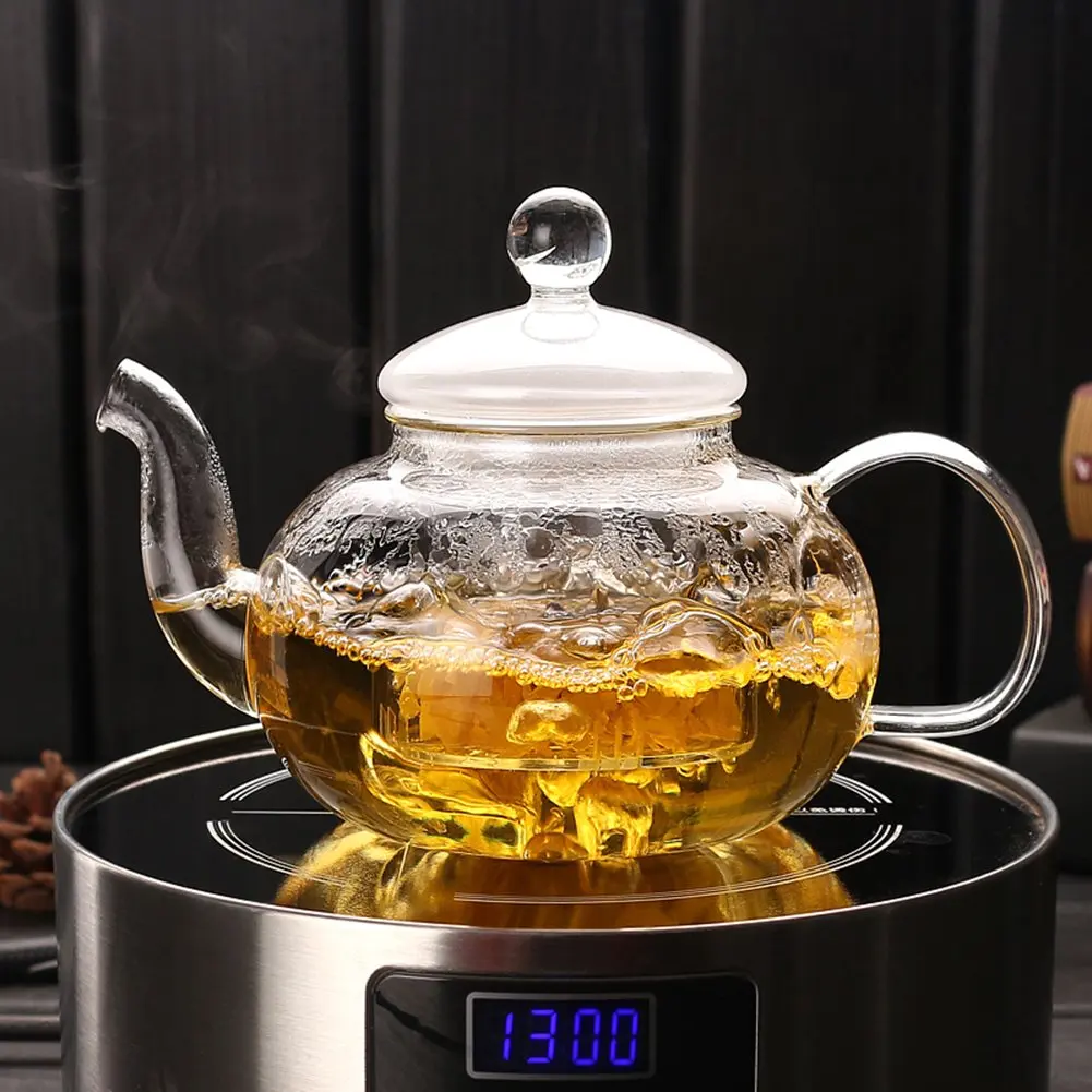 800ML Glass Kettle Clear Chinese Kungfu Teapot Heat Resistant Glass Tea Pot Infuser Transparent Tea Set Flower Tea Coffee Gift
800ML Glass Kettle Clear Chinese Kungfu Teapot Heat Resistant Glass Tea Pot Infuser Transparent Tea Set Flower Tea Coffee Gift