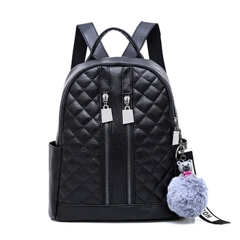 2018 Casual Backpack Women Pu Leather Female Backpacks Teenager School Bags Mochila Feminina Rucksack Mochilas Mujer
2018 Casual Backpack Women Pu Leather Female Backpacks Teenager School Bags Mochila Feminina Rucksack Mochilas Mujer