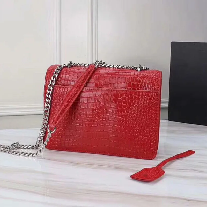 2019 New product High quality fashion women's package,100% real leather Classic crocodile grain
2019 New product High quality fashion women's package,100% real leather Classic crocodile grain