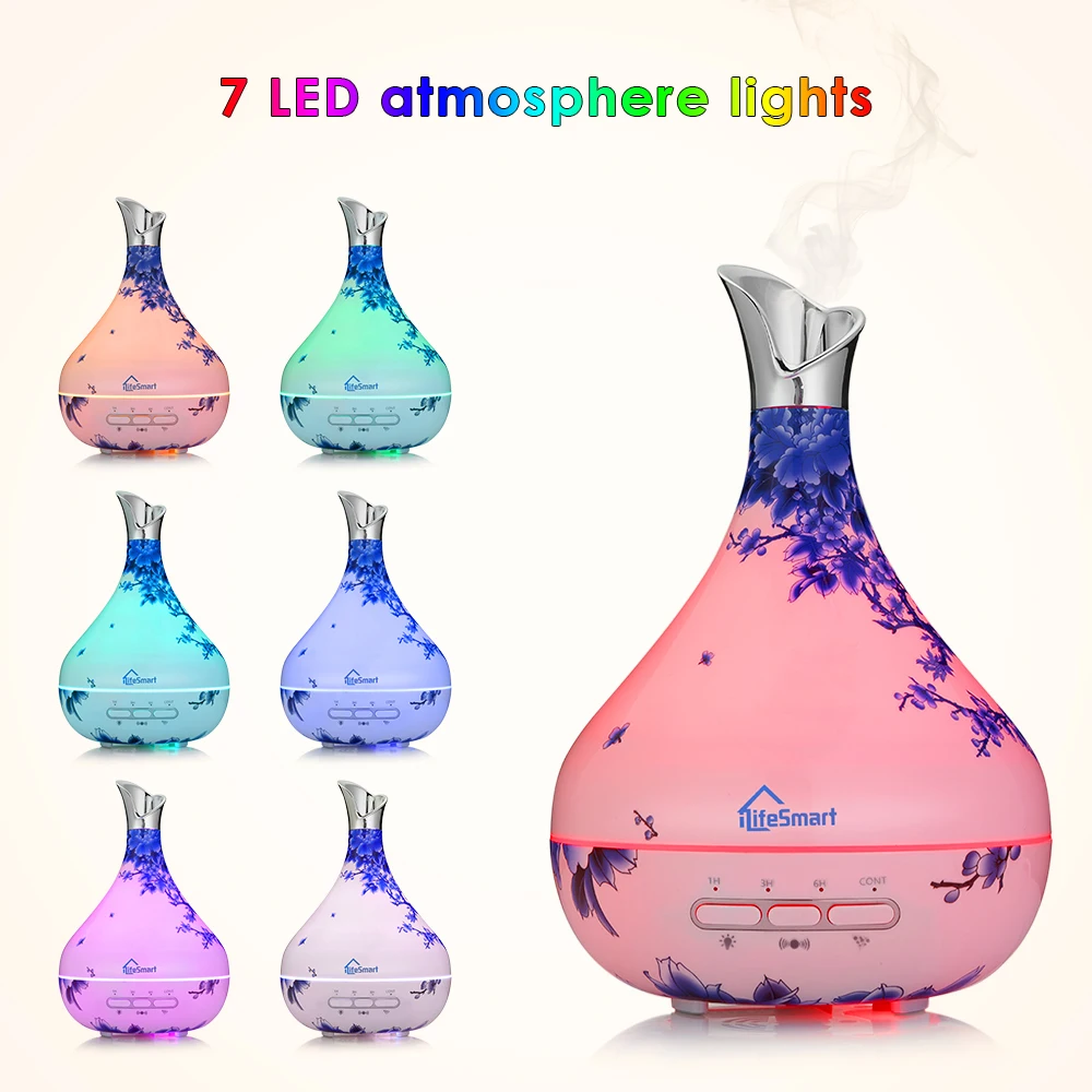 ILifeSmart Smart-4 Ultrasonic Mute Humidifier Essential Oil Flavor With LED Night Lamp Aromatherapy Diffuser 30db 
ILifeSmart Smart-4 Ultrasonic Mute Humidifier Essential Oil Flavor With LED Night Lamp Aromatherapy Diffuser 30db