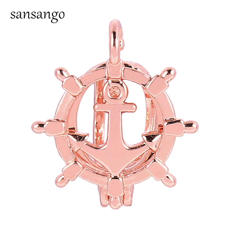 5pcs New Gold Rudder Pearl Cage Essential Oil Diffuser Bead Cage Locket Pendant For Women Man DIY Perfume Aromatherapy Necklace
5pcs New Gold Rudder Pearl Cage Essential Oil Diffuser Bead Cage Locket Pendant For Women Man DIY Perfume Aromatherapy Necklace